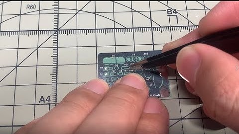 1/24 AUDI RS6 build by BreakWong（Assembly of all parts of locomotive head）