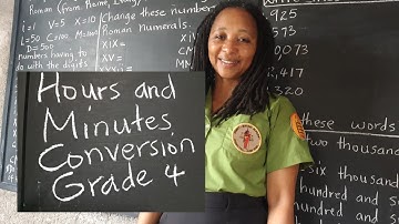 PEP Maths: Time: How to Change Hours to Minutes: Grade 4 Mathematics. Primary Exit Profile Exam Prep