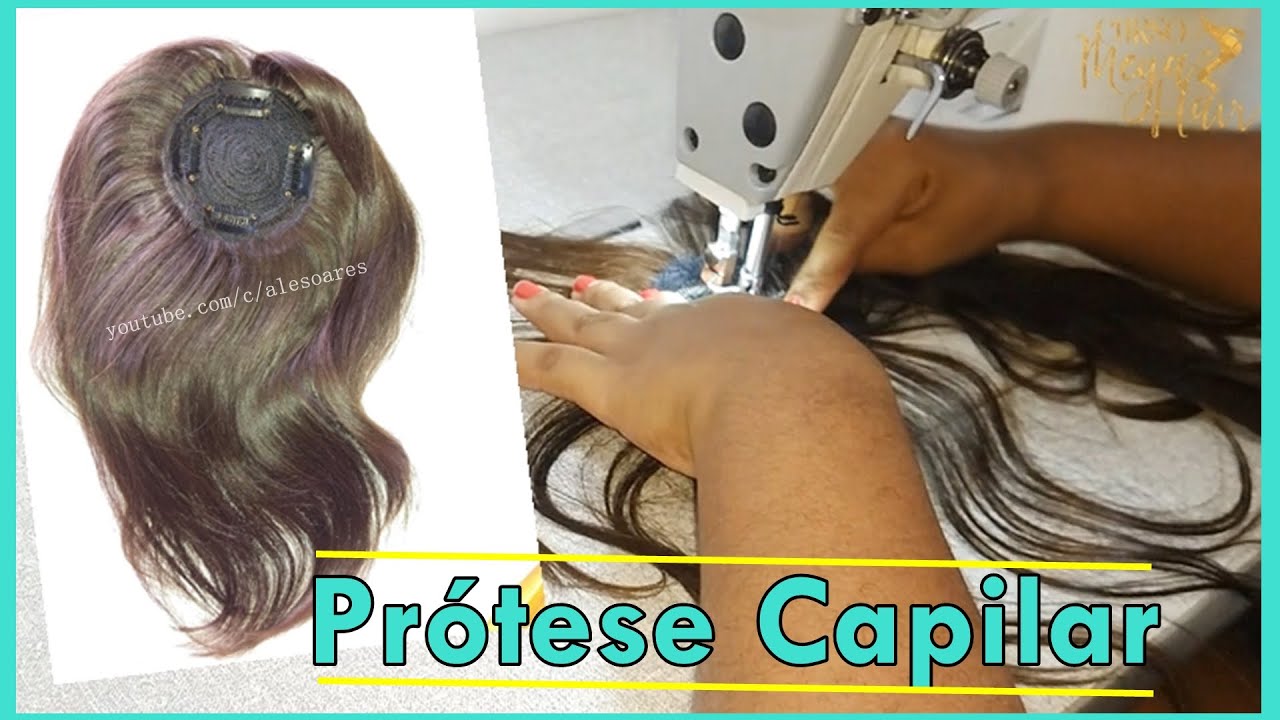 COMO FAÇO PRÓTESE CAPILAR DE TOPO | Por Alê Soares ❤
