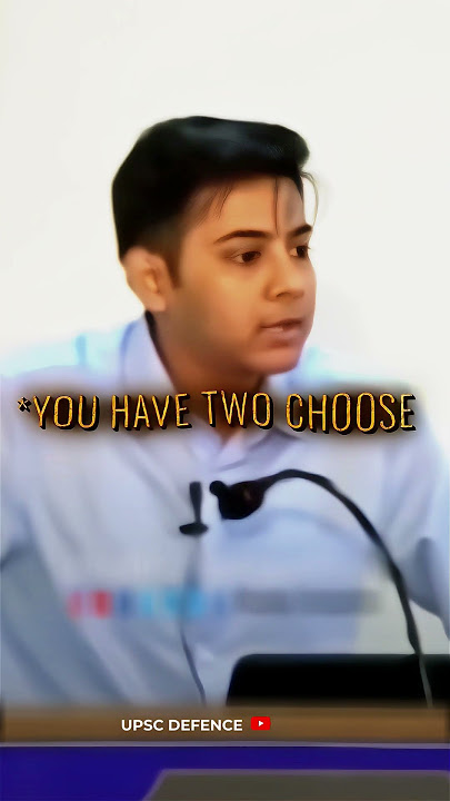😶YOU HAVE TWO CHOOSE 🥶[ UPSC MOTIVATION] *IAS AKSHAT  JAIN