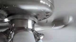 My ceiling fan on different speeds