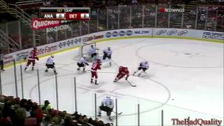 Kronwall big hit on Selanne
