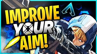 HOW TO IMPROVE YOUR AIM IN APEX LEGENDS ON CONSOLE! (Custom Aim Training Course)