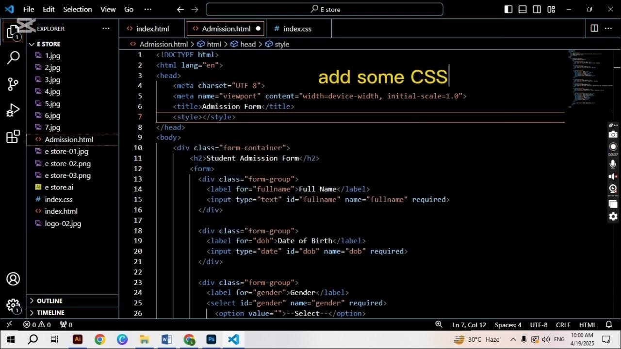 How does CSS work || CSS || HTML - YouTube