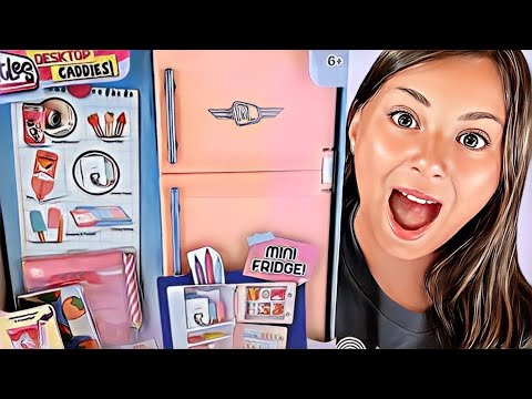 They MESSED UP! Real Littles Mini Fridge Disappoints! Desktop Caddies Unbox  Review 