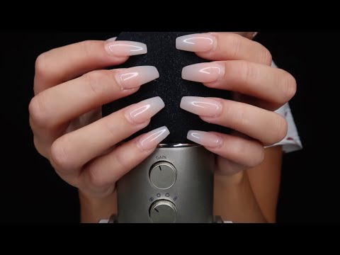 [ASMR] Sounds To Make You Sleep 😴 (Mic Brushing, Mic Scratching & Finger Fluttering)