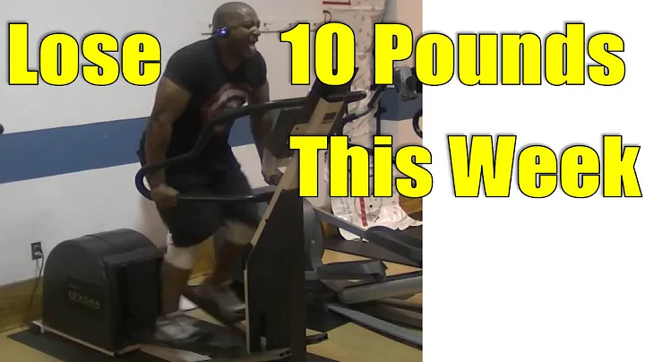 To Lose 10 Pounds in a WEEK = Do This Elliptical W...
