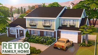Retro Family Home // The Sims 4 Speed Build by Gryphi 28,785 views 1 month ago 31 minutes