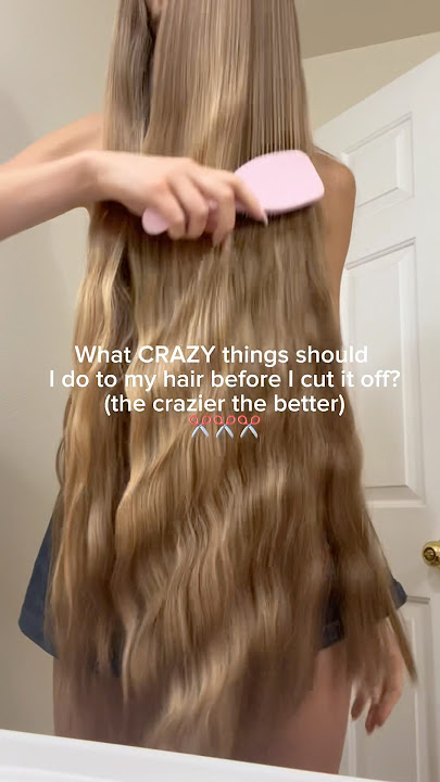 what should I do??? 😩 #longhair #haircut #longhaircheugy