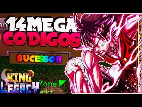 SAIU 14 MEGA CÓDIGOS *FUNCIONANDO* NO KING LEGACY  KING PIECE - (NOVO  UPDATE 4.5 MARÇO 2023) BRZ 