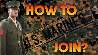 How to join the Marines in 2024