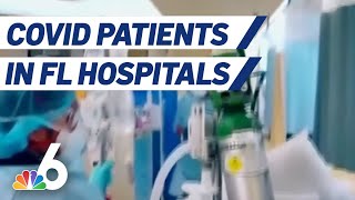 Florida Has Most COVID Patients In Hospitals Since January