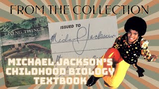 Look Inside Michael Jackson's Childhood School Textbook