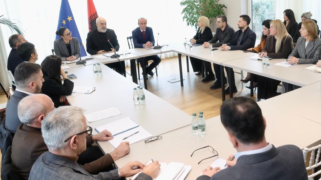 📍Tiranë – Me Kryeinspektorin e Përgjithshëm dhe drejtuesit e inspektoriateve të vendit,