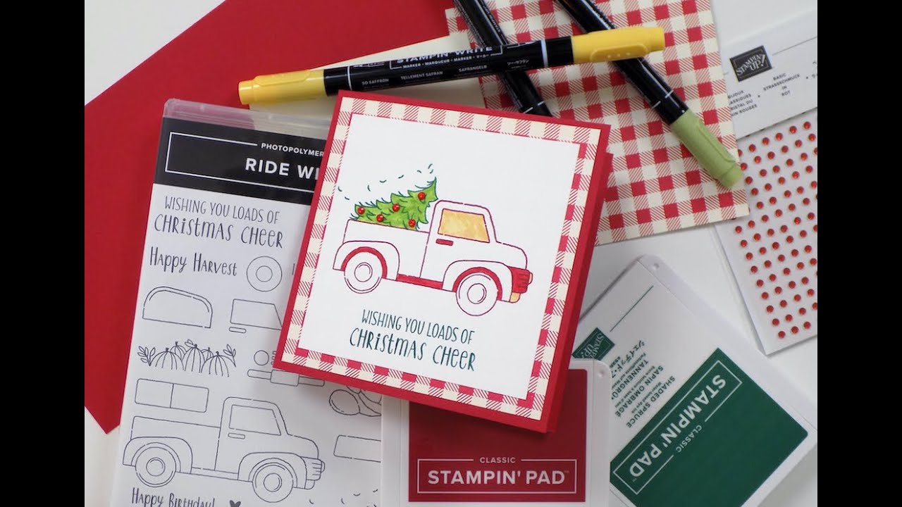 Ride With Me Greeting Card Stampin Up YouTube