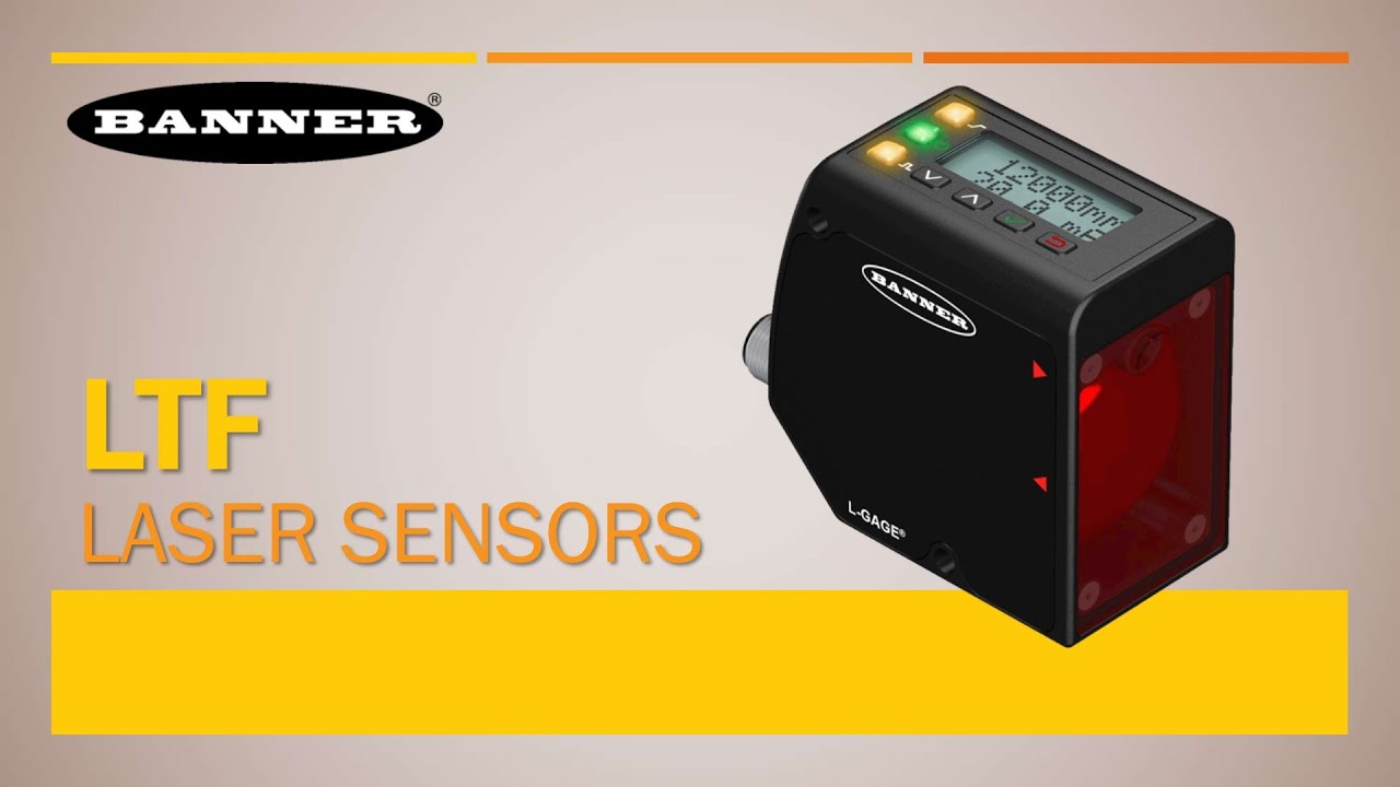 Banner: Laser Measurement Sensors: LTF Series (TH Language)