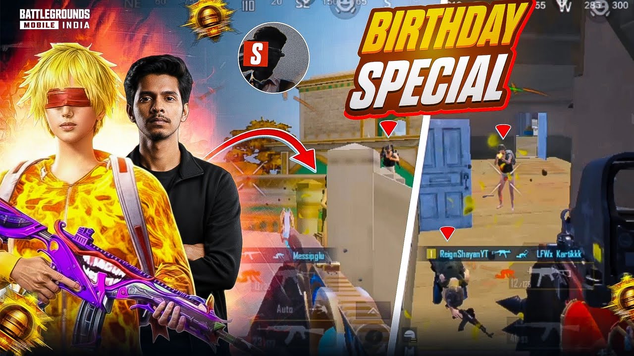 Birthday Special 🎂  | Fastest 30 Fps Player 🥷🏼 | Bgmi - Pubg Mobile🔥 | Reign Shayan