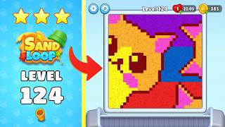 Famous 🏖️ Sand Loop Level 124 | Complete Walkthrough & Solutions! Wealth