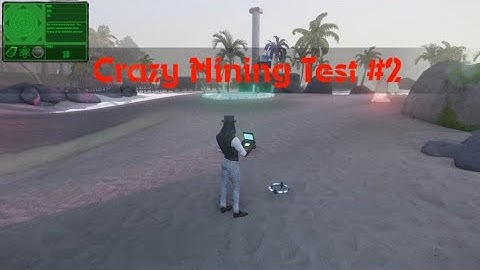 Crazy Mining Test #2 - Teleport mining on Next Island