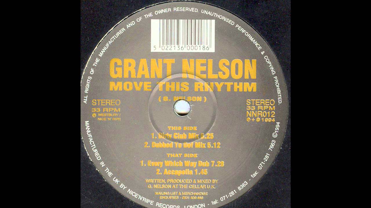 在 YouTube 上观看 Grant Nelson - Move This Rhythm (Dirty Club Mix)