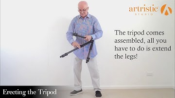 Assembling your Rotating Studio Easel by Artristic™