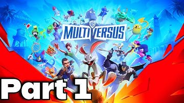 Multiversus Gameplay Walkthrough Part 1 - The Multiverse!