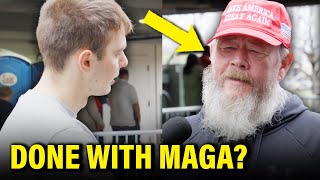 Trump Supporter INSTANTLY has MIND CHANGED
