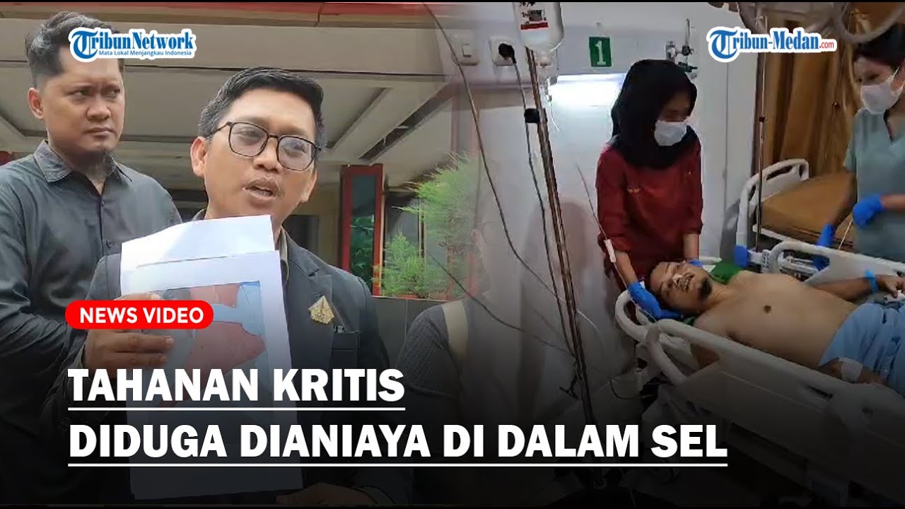 Diduga Disiksa Dalam Sel Polrestabes Medan, Pengusaha Toko Bangunan Kritis