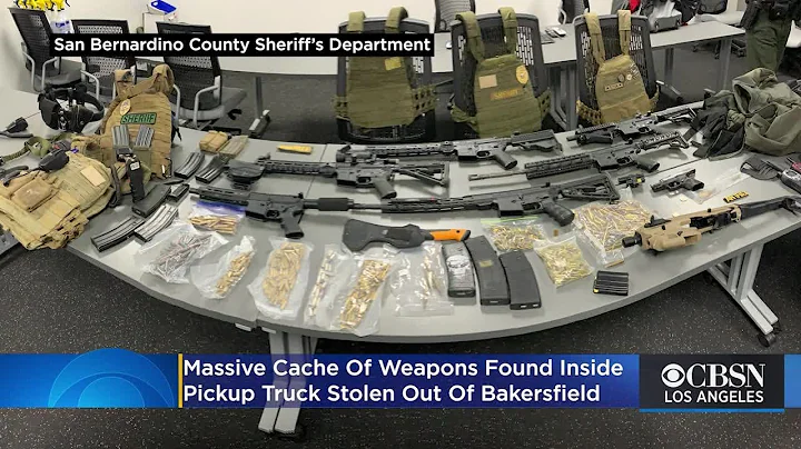 Massive Cache Of Weapons Found Inside Pickup Truck Stolen Out Of Bakersfield