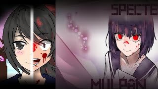 The Yandere x The Yangire |MONTAGE#9.1 |SONG- The Yandere's Puppet Show - Breakbeat | Geometry Dash