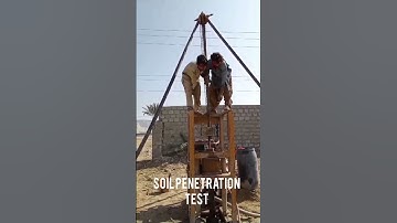 Soil Testing For Building Foundation #shorts