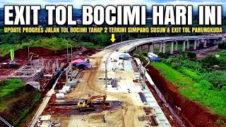 Exit Tol Parungkuda 17 Februari 2023 | Gerbang Tol Bocimi Tahap 2 Terbaru | Sjrc F11s 4k Pro