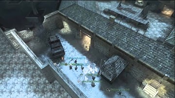 COD Black Ops- Amazing Across Map Tomahawk Kill (HD)