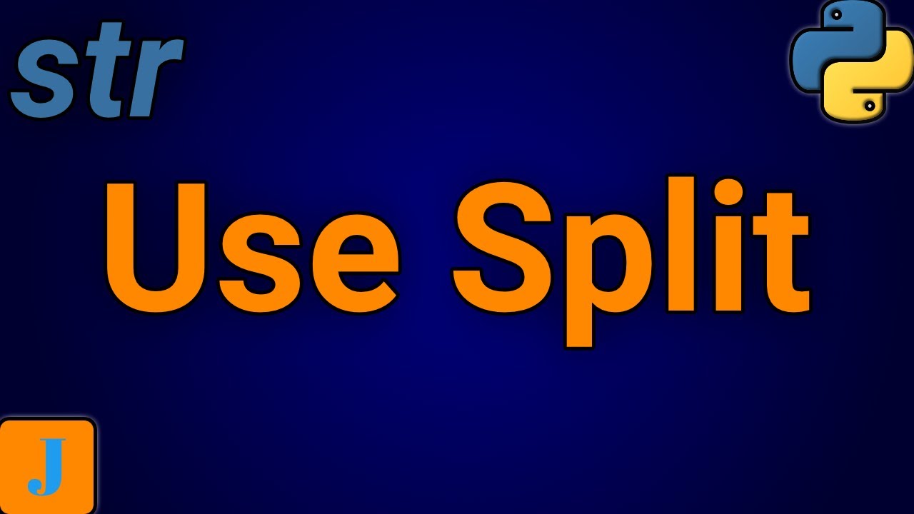 How To Use Split Function In Python - YouTube