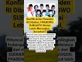 Konflik Presiden RI vs Gaya PRABOWO Jadi Sorotan! #shorts #viralvideo