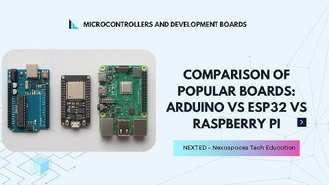 Arduino vs ESP32 vs Raspberry Pi: Which One Should You Choose?