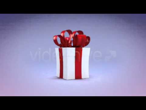 Christmas Animate Gift Box Videohive After Effects Template - YouTube