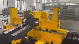 full automatic double head tube chamfering machine
