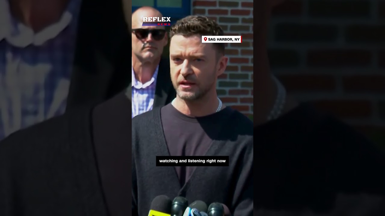 JUSTIN TIMBERLAKE SPEAKS PUBLICLY AFTER PLEADING GUILTY TO A LESSER CHARGE OF DRIVING WHILE IMPAIRED