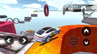Car Parkour: Sky Racing 3D - Impossible Stunts Car Mega Ramp - Android GamePlay #4 screenshot 1