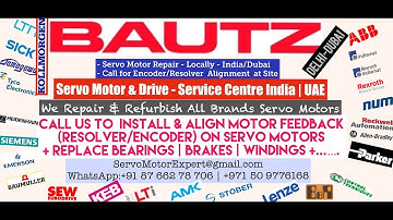 Servo Motor - Drive & Encoder Repair Locally in India | Encoder Install, Align, Adjust