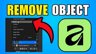 How To Remove Object In Affinity (2026) (Best Method)