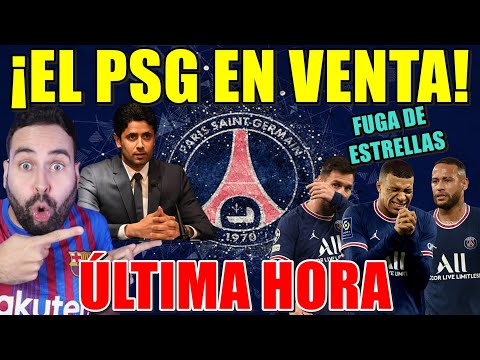 🚨¡El PSG EN VENTA! ¿FUGA de ESTRELLAS? El EMIR se CANSA y lo VENDERÁ tras el MUNDIAL - Lo ASEGUR