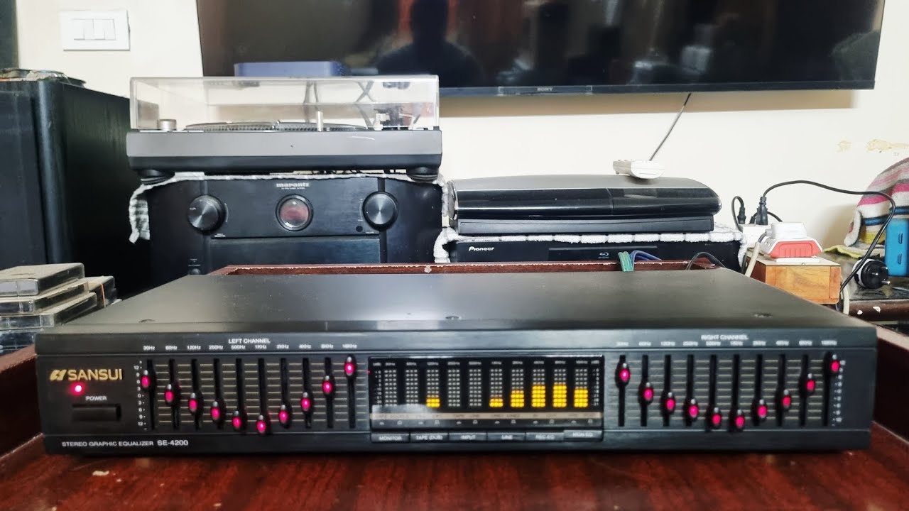 Sold)SANSUI Stereo Graphic Equalizer SE-4200/For Sale