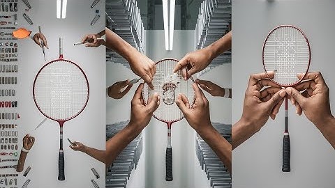 How BADMINTON Racket is MADE in Factory ?