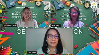 All Grade Level Parents and Learners' General Orientation