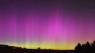 Aurora Borealis timelapse | 11/12 may 2024