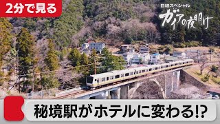 2021/4/16 OA 電車が変わる 駅が変わる！〜JR東日本 コロナを生き抜く鉄道員の闘い〜【2分で見るガイアの夜明け】