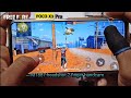 Poco X3 Pro free fire gameplay test 2 finger handcam 1887 headshot 120Hz Display smoothaf😱😱😱