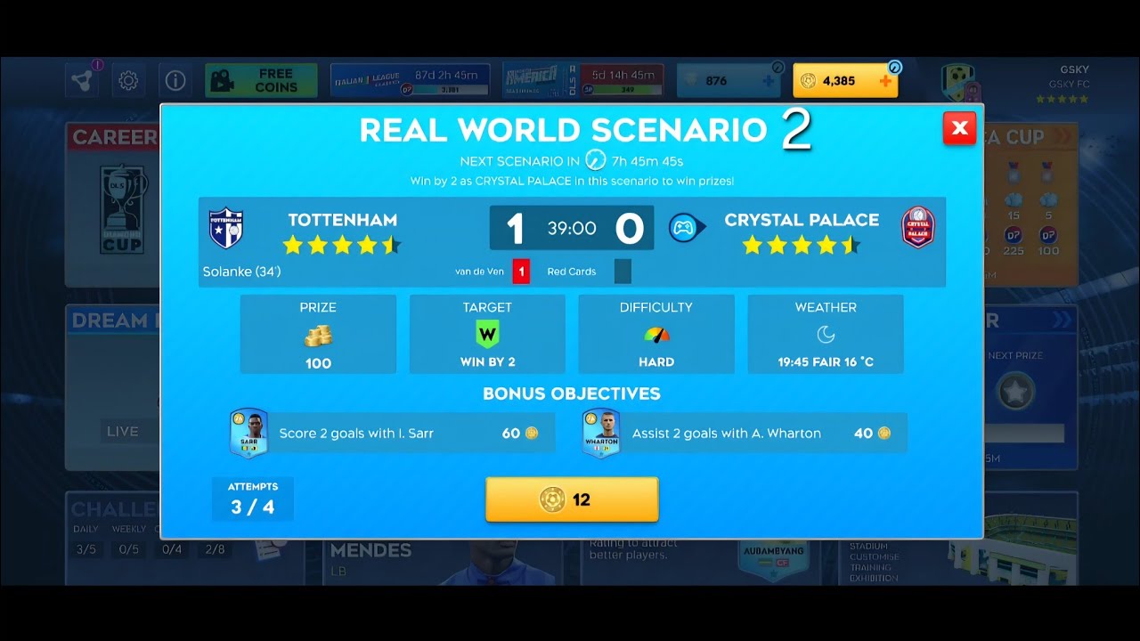 DLS 2026 | SCENARIO 2 (REAL WORLD)